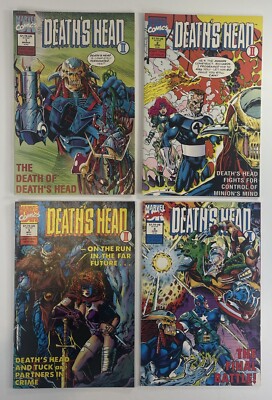 Deaths Head II(Marvel-1992) #1-4 Fantastic Four, Spider-Man, Punisher Appr. NM+