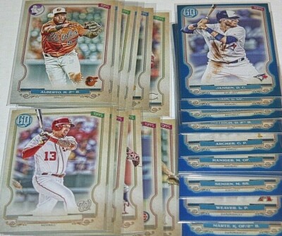 2020 Gypsy Queen Parallels- Pick From Drop Menu - Blue /150 Nameplate, Logo Swap