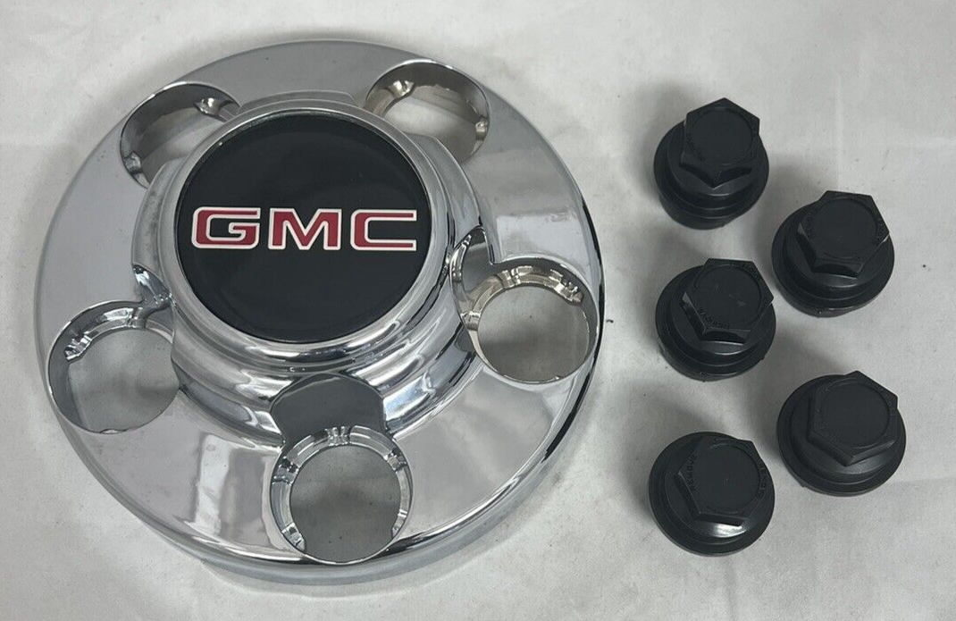 19881999 GMC 1500 Pickup Truck Wheel Hub Center Cap CHROME w/ Lug Nut