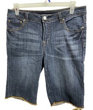 FADED GLORY denim shorts size 14
