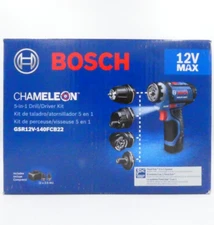 BOSCH GSR12V-140FCB22 12V Max FlexiClick 5-in-1 Drill / Driver System Kit ✅✅✅✅✅✅