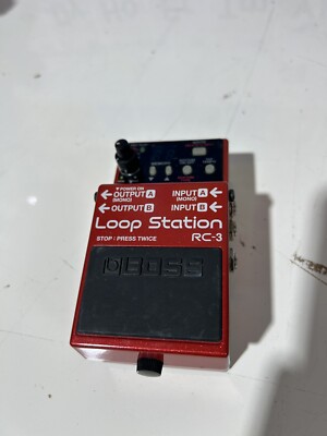 BOSS Rc-3 Loop Station Pedal 761294500071 | eBay UK