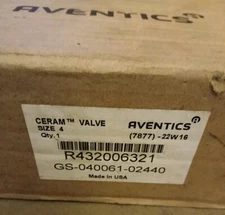 New Aventics R432006321 Pneumatic Directional Valve 5-Way 150psi Size 4 120VAC