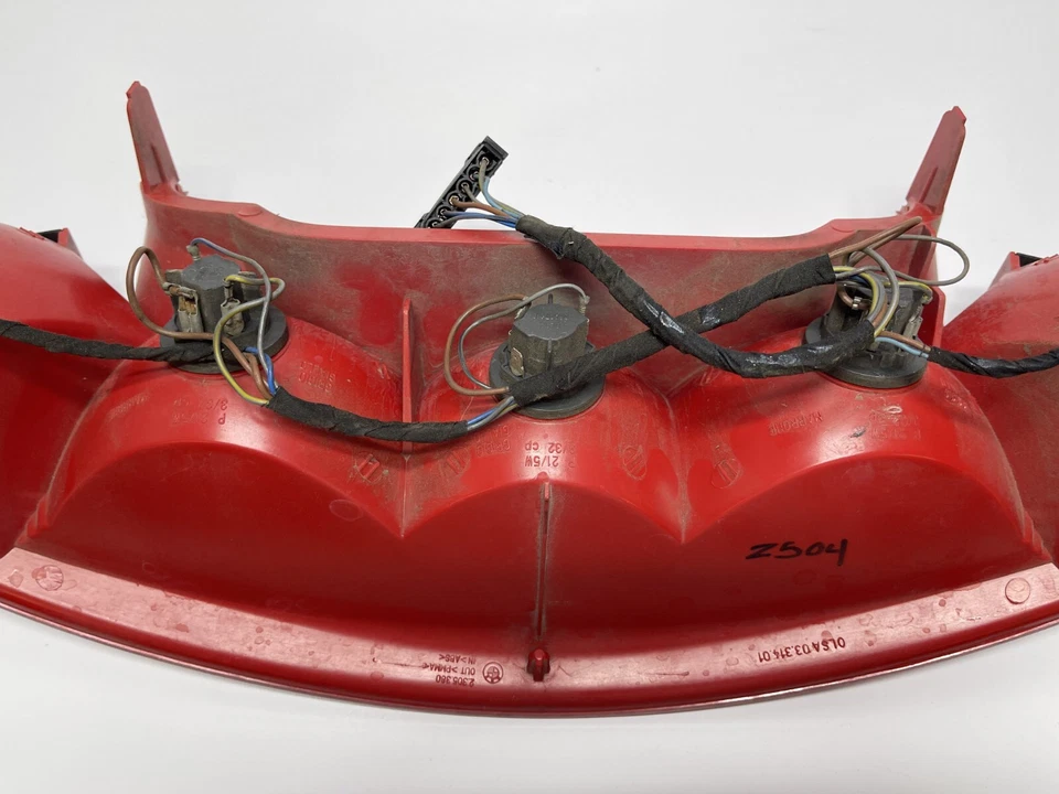 Arnés de lente de luz trasera OEM 2001 1998 - 2004 BMW K1200 LT Foto 4 de 4