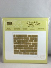 BRICK WALL EMBOSSING FOLDER Stampin Up New