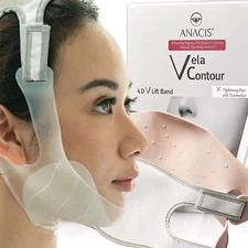 Double Chin Reducer Neck Firming Face Shaping Toning Strap and Facial Masks