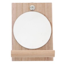 1PC Bird Mirror With Perch Bird Parrot Perch Mirror Toy Stand Bird Toy