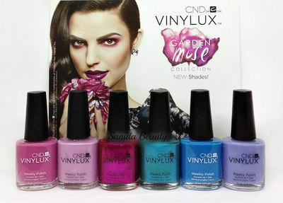 CND Nail Polish .25oz- Pick any Color From GARDEN MUSE 2015 Collection- Vinylux