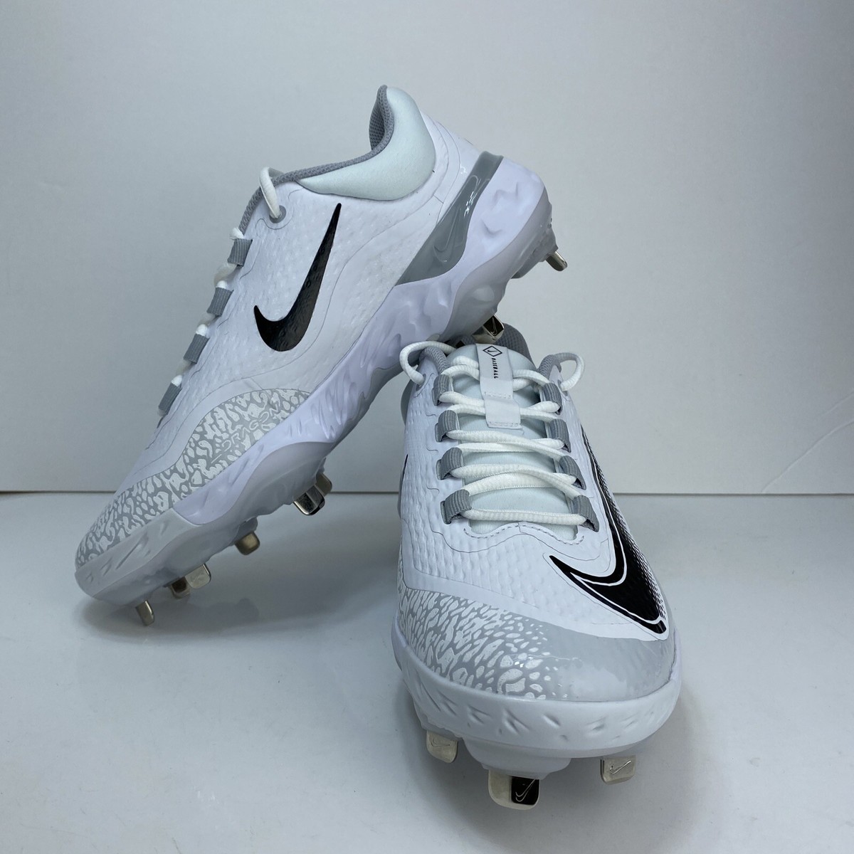ナイキ Nike 野球 金具スパイク ホワイト ブラック FD2745-100 ナイキ Nike 野球 金具スパイク ホワイト ブラック FD2745-100