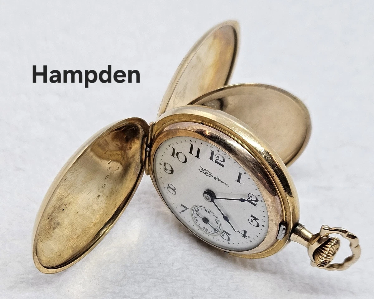 Hampden dueber top special pocket watch