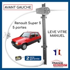 Elevalunas Manual Delantero Izquierdo Compatible SUPER 5 (5) ) 7700774973 970202