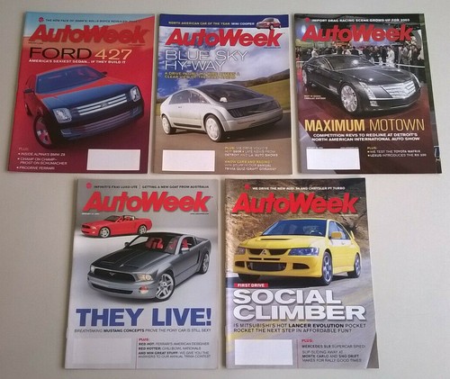 AUTOWEEK - Année 2003 presque complète (50 N° / 52 exstants) - Etat "collector" - Picture 2 of 12