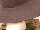 NWOT Size Small Gray Wool Felt Asymmetrical Brim Cloche Hat — photo 6
