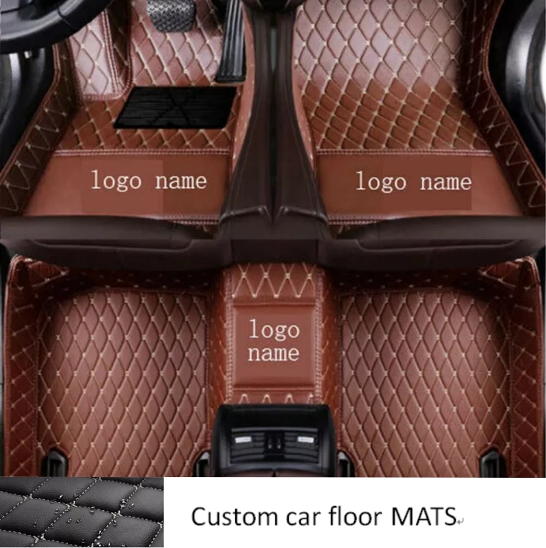 Custom Carpets For Alfa Romeo All Models Luxury Car Floor Mats Waterproof Rugs - Imagem 3 de 4