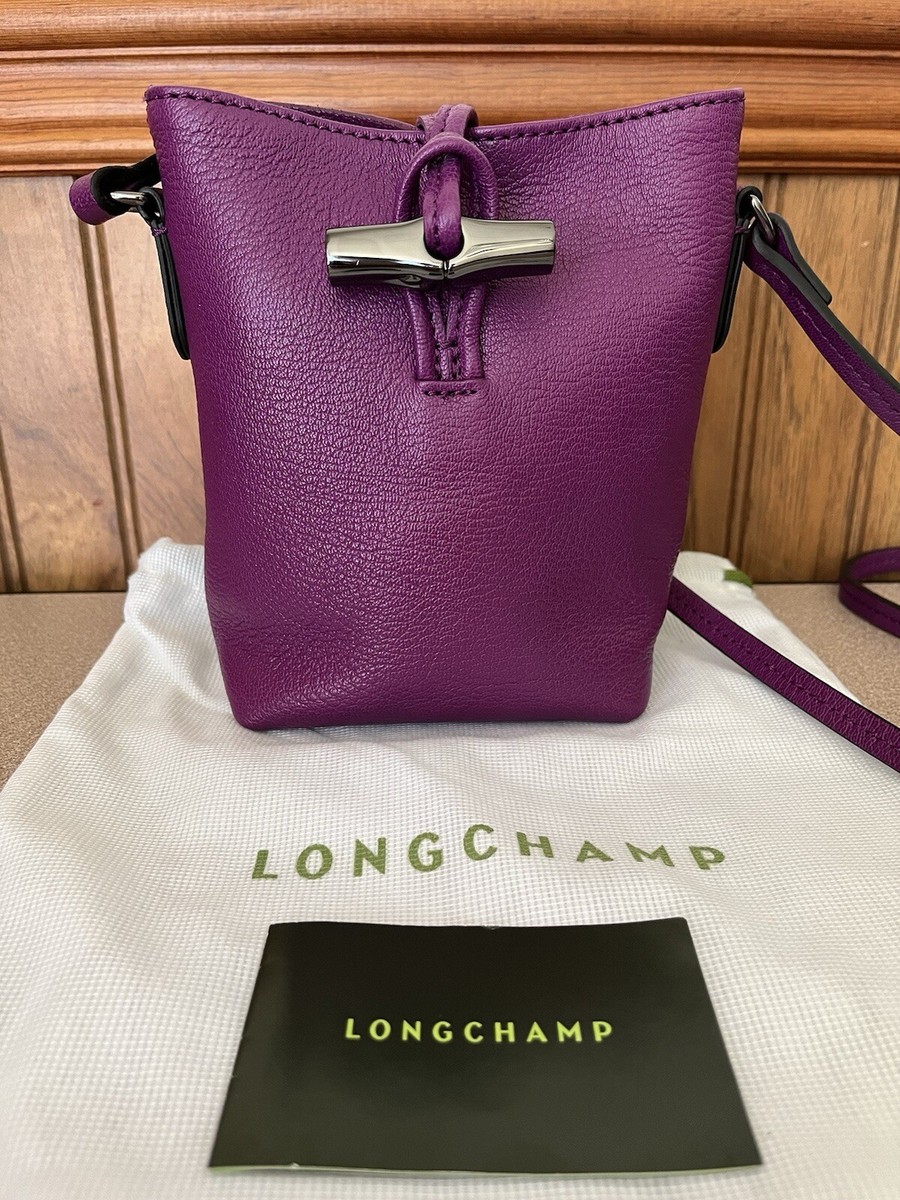 Longchamp Crossbody bag XS Roseau essential leather bucket bag