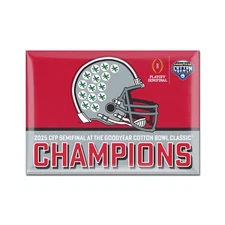 2025 Cotton Bowl Champions Ohio State Buckeyes CFP 2.5x3.5 Magnet