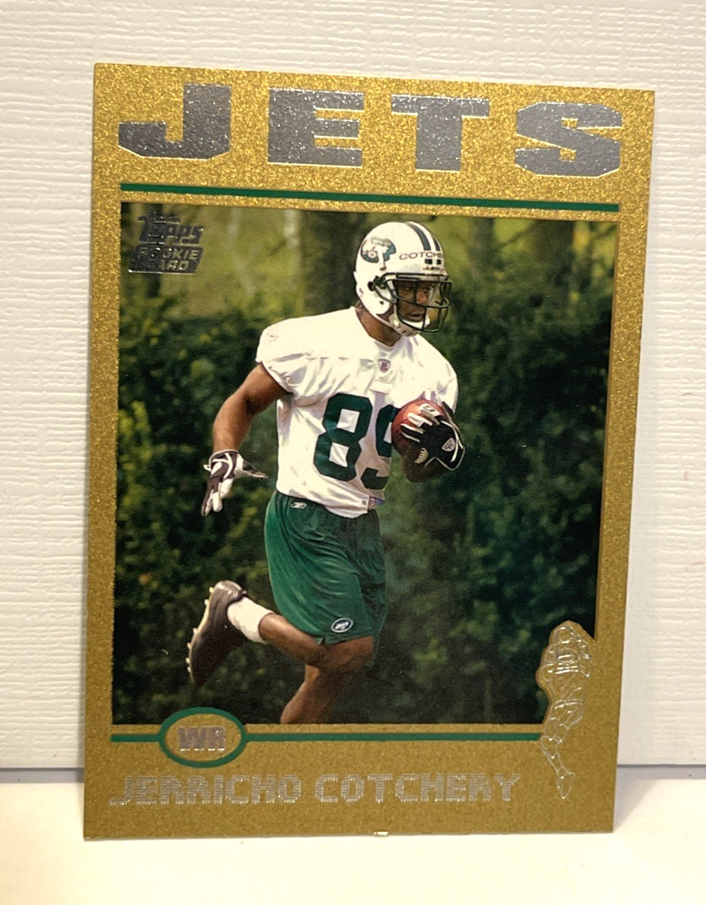 Jerricho Cotchery 2004 Topps Gold 196 /499 #339 Rookie Card RC