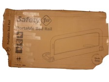 Safety 1st BED SIDE RAIL Safety Guard Baby Kids Cot Children Toddlers DARK GREY