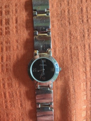 Fossil F2 Damen Armbanduhr Edelstahl Silber