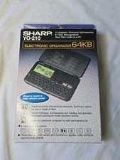 Vintage Sharp YO-210 Personal Information Organizer PDA 64 KB Brand New