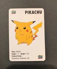Vintage 1998 KFC Pokemon Pikachu Card (Ungraded)