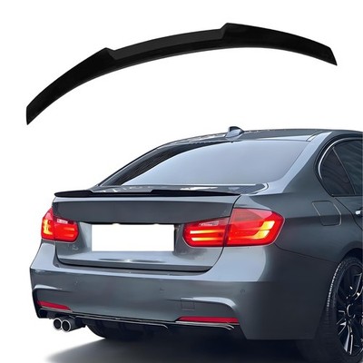 M4 Style Rear Spoiler Wing for 2012-2018 F30 2014-2019 F80 Gloss Black