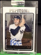 Topps 2005 Retired Signature Edition Joe Pepitone TA-JP Auto New York Yankees