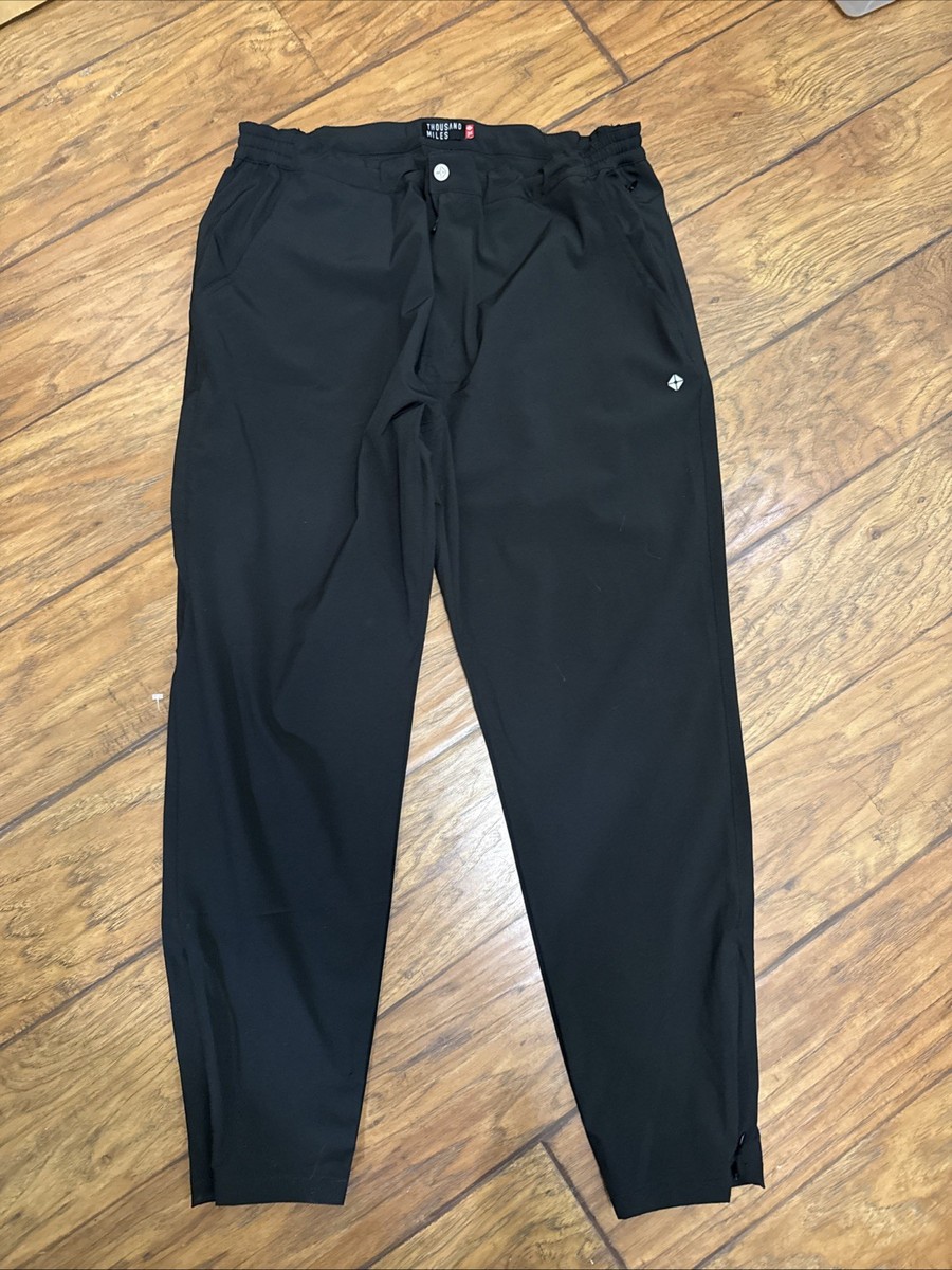 Thousand Miles Men's XL Travel Pants Packable Lightweight Jogger