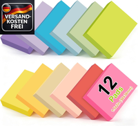 Selbstklebende Haftnotizen 1200 Blatt Set Bunt FüR Schule BüRo & Zuhause