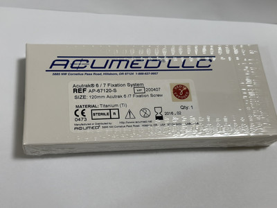 Acutrak  6 / 7 Fixation System Screw