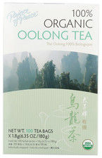 Prince of Peace Organic Oolong Tea, 100 Tea Bags 100 Count Pack 1 , Green