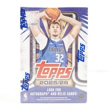 Topps 20205/26 NBA Basketball Trading Card Hobby Box (84 Cards) - New Sealed Box