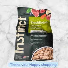 Instinct Freeze Dried Raw Meals Grain Free Recipe Dog Food Lamb 24 oz NEW SHIP
