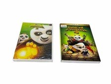 Lot of 2 Kung Fu Panda 3 2018  4 2024 Jack Black DVD  s NEW Sealed