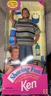 1994 Shaving Fun Ken w/Original Beard/accessories Mattel #12956 Vintage NRFB NIB