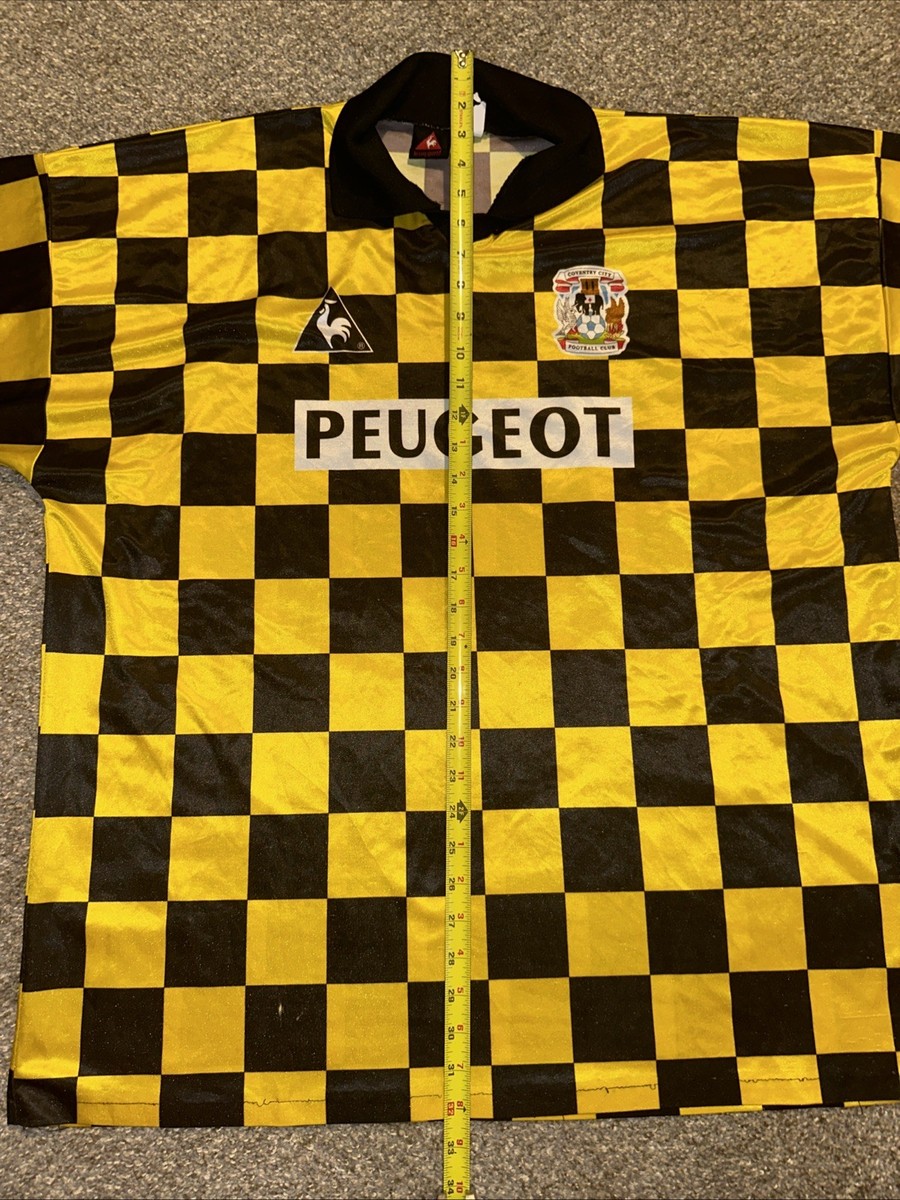 Coventry City Le Coq Sportif Football Jersey Shirt 96 97 Vintage