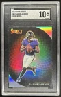 2021 Panini Select Lamar Jackson Color Wheel #CW-5 Ravens SGC 10