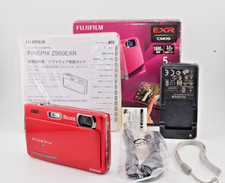 Fujifilm FinePix Z950EXR Red 16MP Compact Digital Camera Japanese Only Excellent