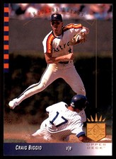Craig Biggio 1993 SP #29 Houston Astros MLB READ FREE SHIPPING AutographDen