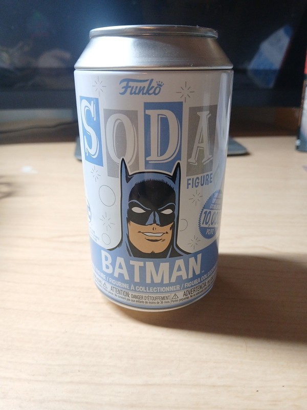 Funko Pop Soda Batman Collectible Vinyl Figure DC Comics Exclusive