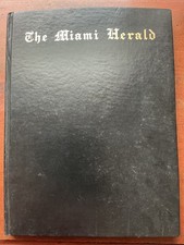 The Miami Herald Front Pages 1903-1983 Hardcover, Harry N. Abrams 1983