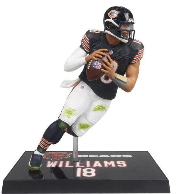 Figura de colección SportsPicks Caleb Williams Chicago Bears NFL 7" 2024 con licencia Foto 2 de 4