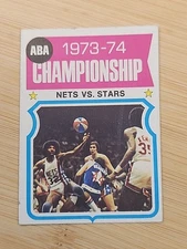 1974-75 Topps #249 ABA Championship EX