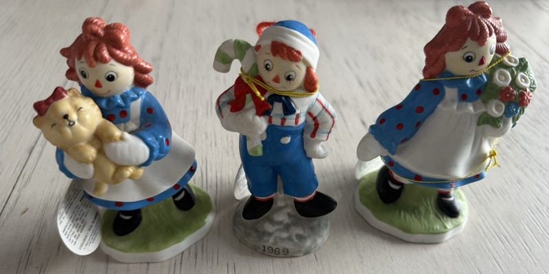 VINTAGE Lot of Three (3) ** FLAMBRO ** Figure