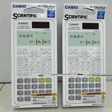 CASIO FX-115ES PLUS - 2nd Edition - Scientific Calculator 2 PACK - BRAND NEW