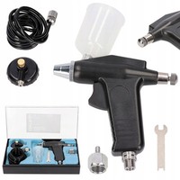 Airbrushpistole Spritzpistole Druckluft Airbrush Pistole Set 0,3Mm DüSe Set