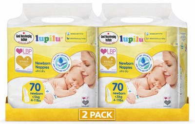 Lupilu Größe 1 Neugeborenen Windeln 140er Pack (2-5kg) Baby Windeln Großeinkauf