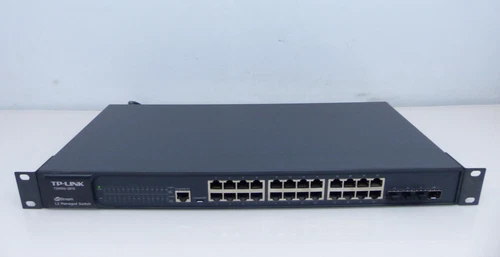 TP-Link T2600G-28TS JetStream 24 Port Gigabit L2 Switch TL-SG3424 gebraucht #3 B