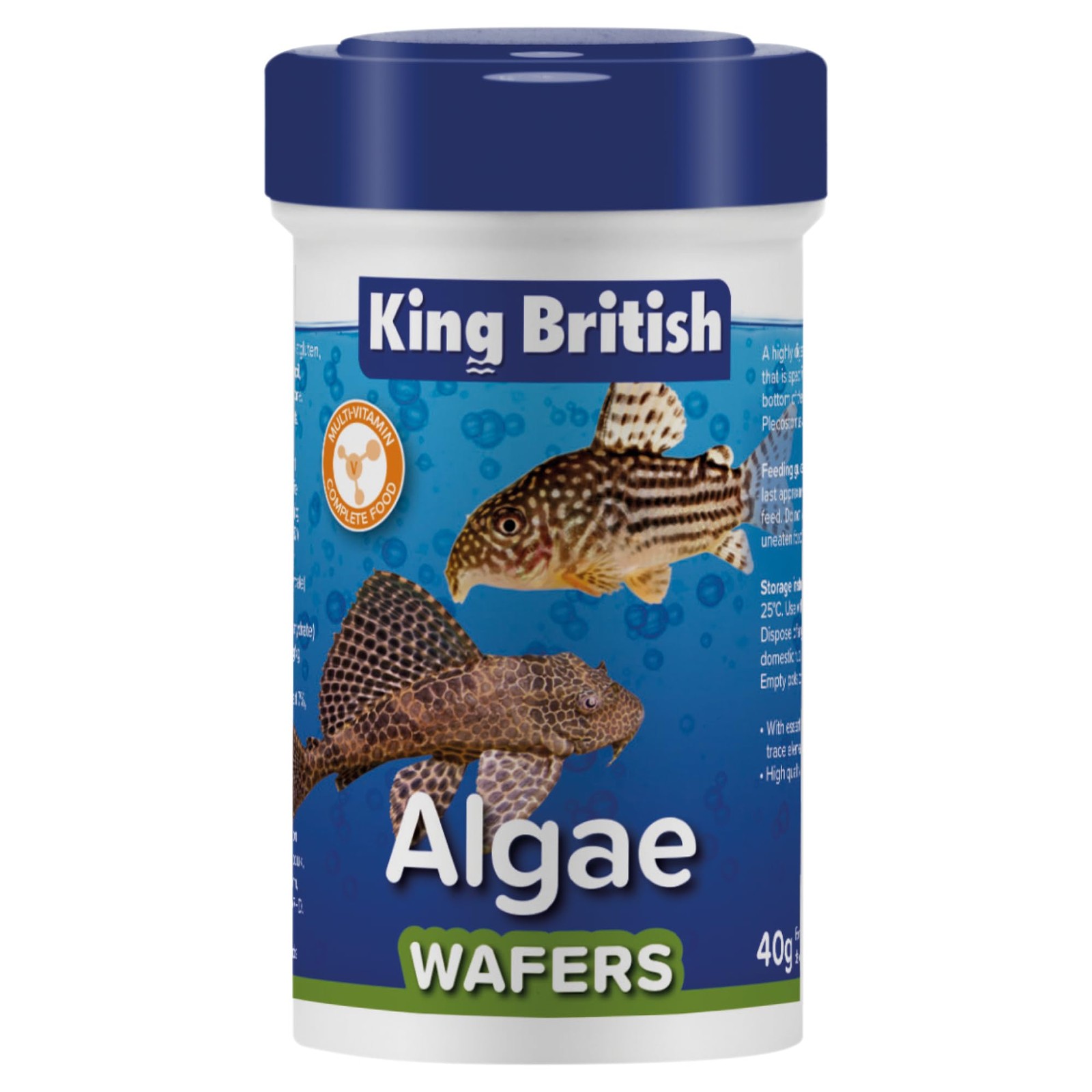 B&Q - Algae Wafers 40G Fish Food - Image 2