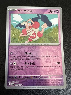 Mr. Mime 058/159 Sv09: Journey Together Reverse Holo